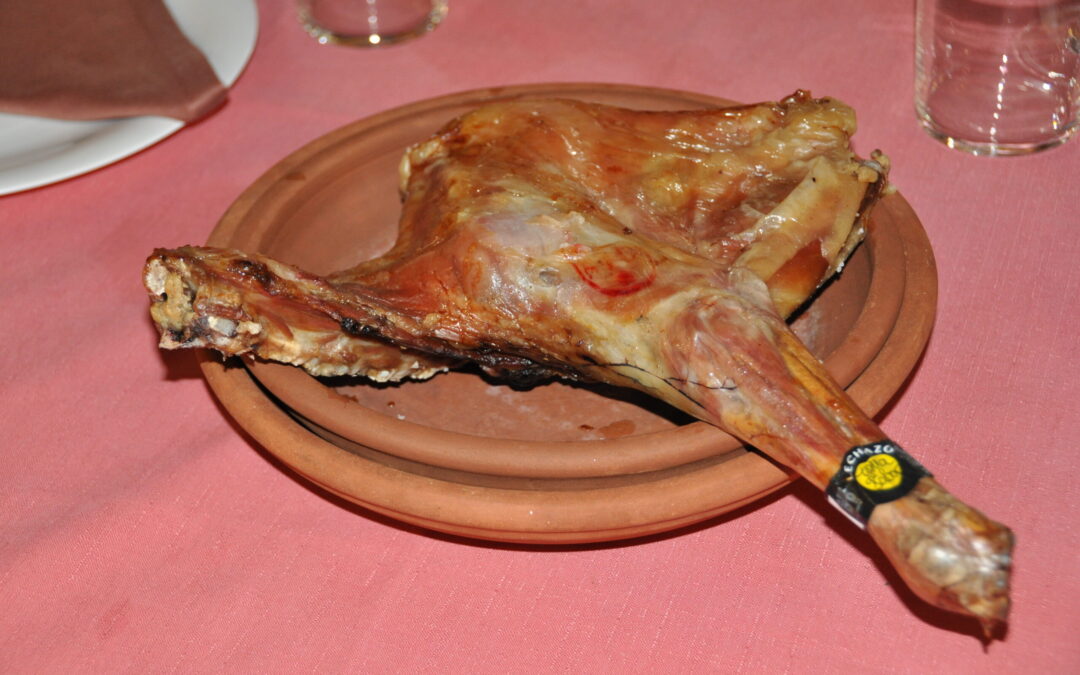 Lechazo asado